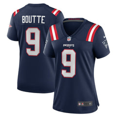 Kayshon Boutte New England Patriots Women's Game Jersey - Navy - Nike