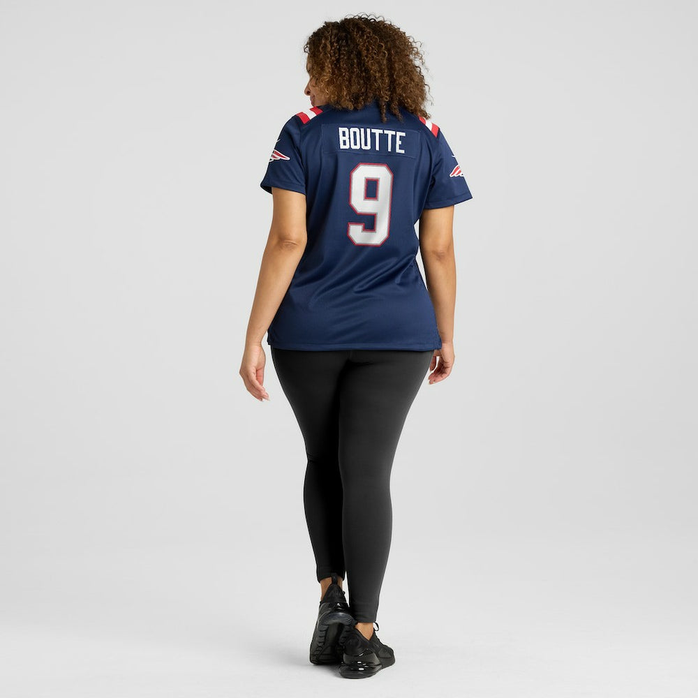 Kayshon Boutte New England Patriots Women's Game Jersey - Navy - Nike