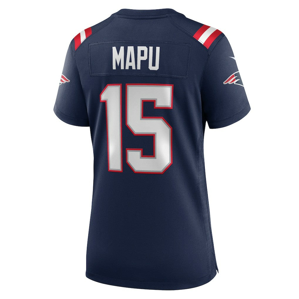 Marte Mapu New England Patriots Women's Game Jersey - Navy - Nike