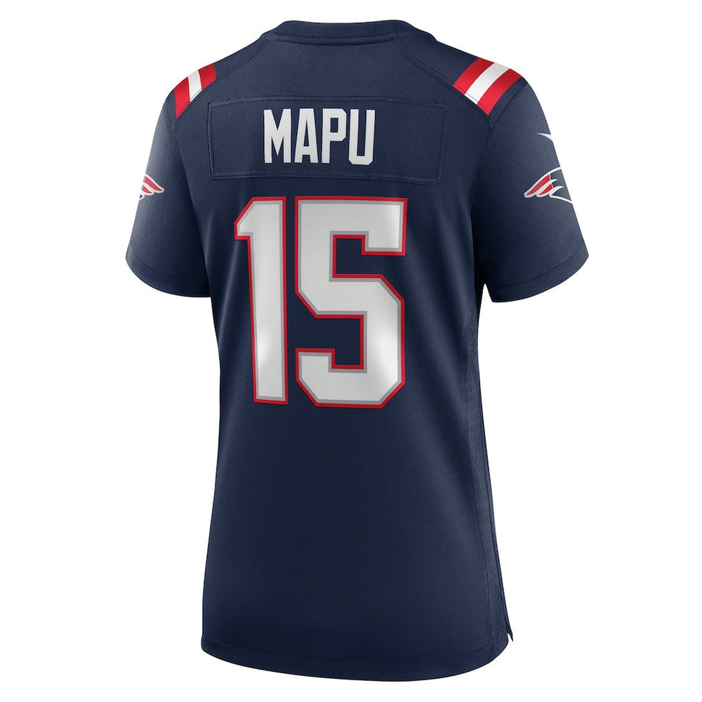 Marte Mapu New England Patriots Women's Game Jersey - Navy - Nike