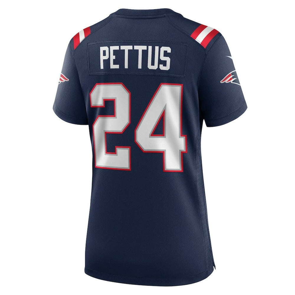 Dell Pettus New England Patriots Women's Game Jersey - Navy - Nike