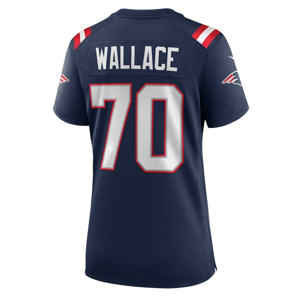 Caedan Wallace New England Patriots Women's Game Jersey - Navy - Nike