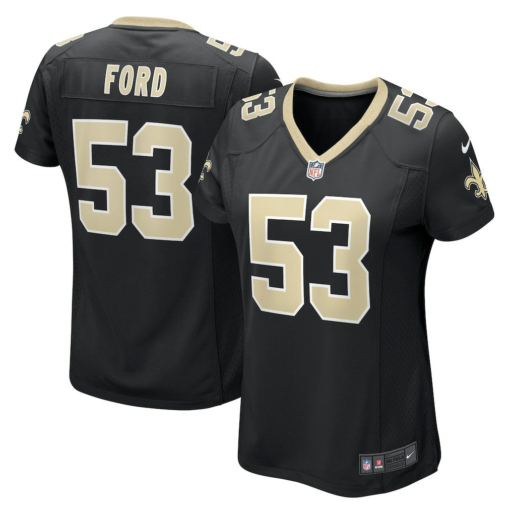 Jaylan Ford New Orleans Saints Women's Game Jersey - Black - Nike