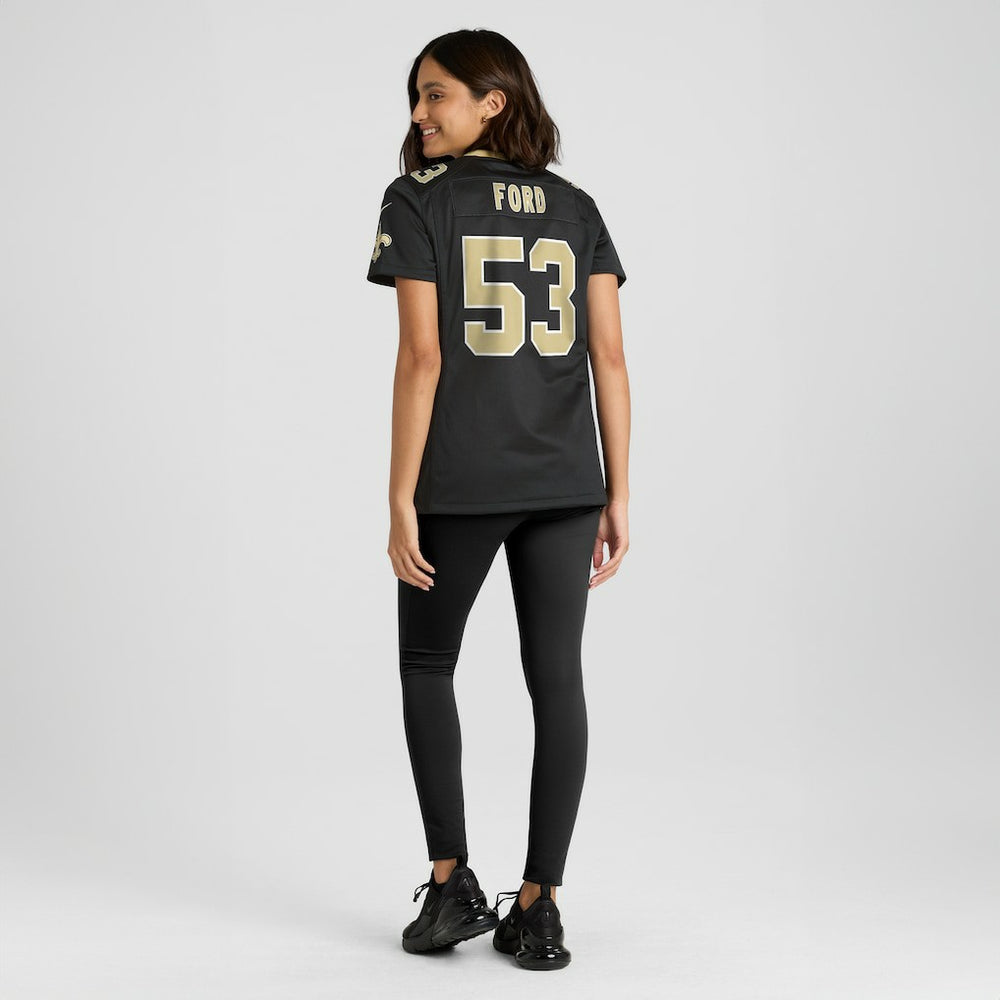 Jaylan Ford New Orleans Saints Women's Game Jersey - Black - Nike