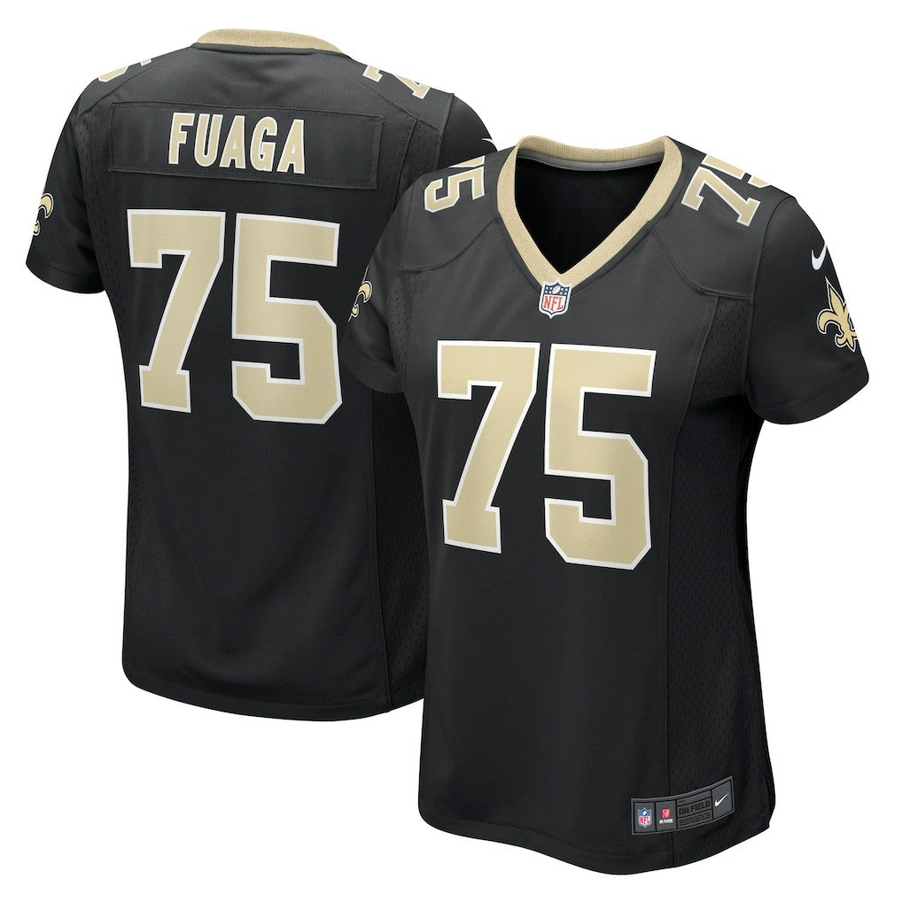 Taliese Fuaga New Orleans Saints Women's Game Jersey - Black - Nike