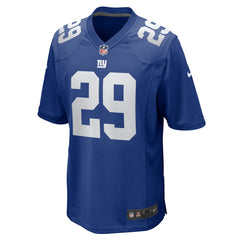 Tyrone Tracy Jr. New York Giants Team Game Jersey - Royal - Nike