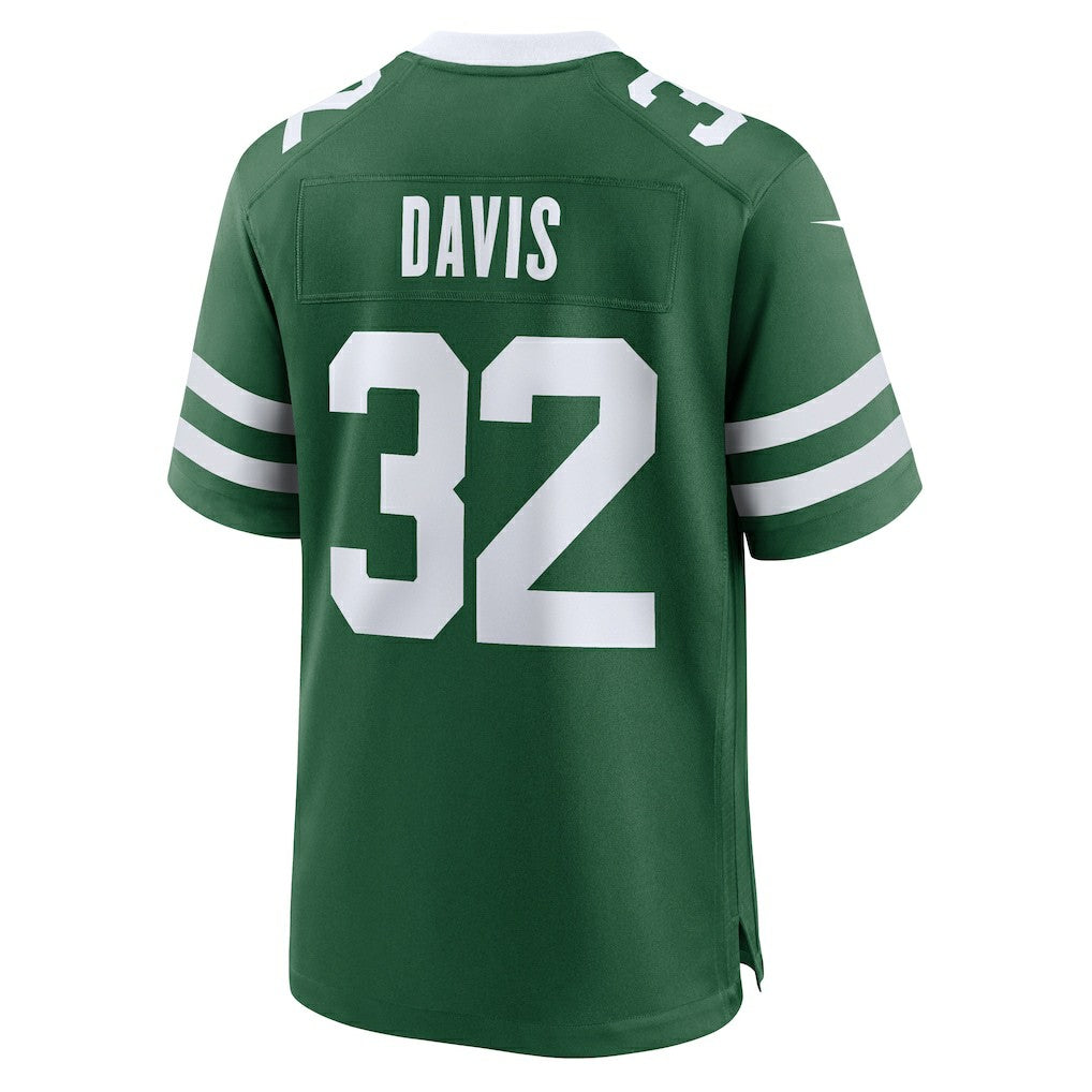 Isaiah Davis New York Jets Team Game Jersey - Legacy Green - Nike