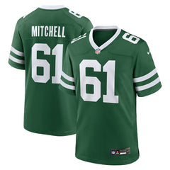 Max Mitchell New York Jets Team Game Jersey - Legacy Green - Nike