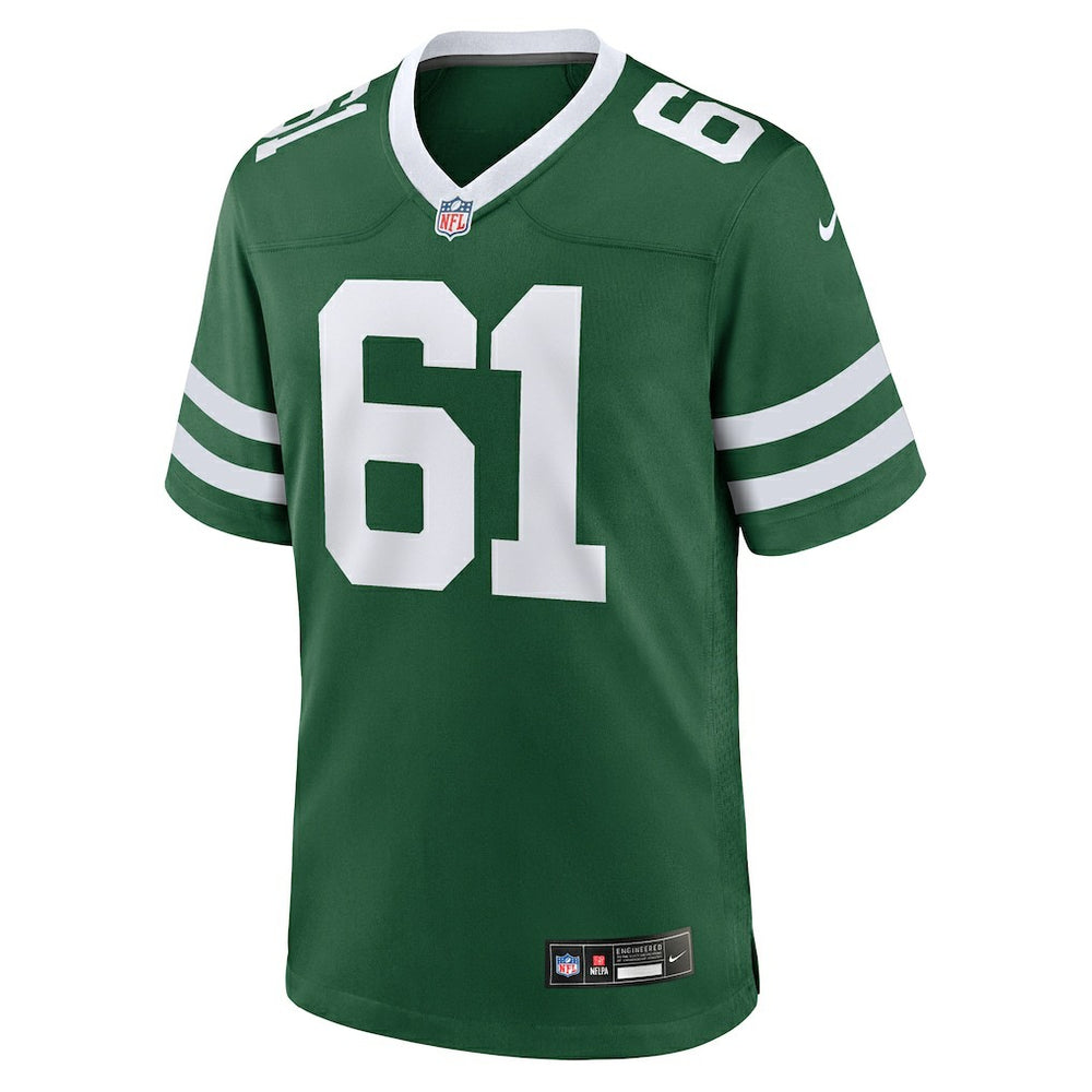Max Mitchell New York Jets Team Game Jersey - Legacy Green - Nike