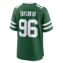 Leonard Taylor III New York Jets Team Game Jersey - Legacy Green - Nike