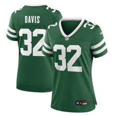Isaiah Davis New York Jets Women's Game Jersey - Legacy Green - Nike