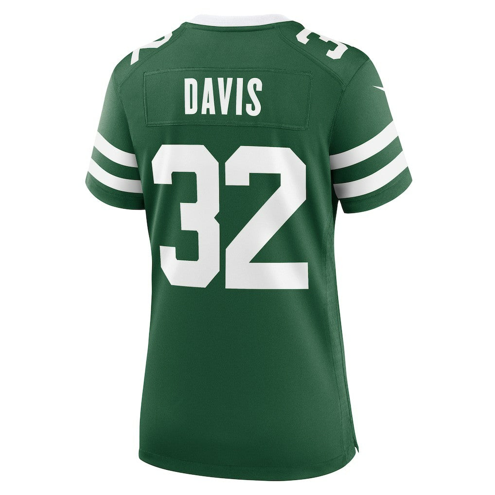 Isaiah Davis New York Jets Women's Game Jersey - Legacy Green - Nike