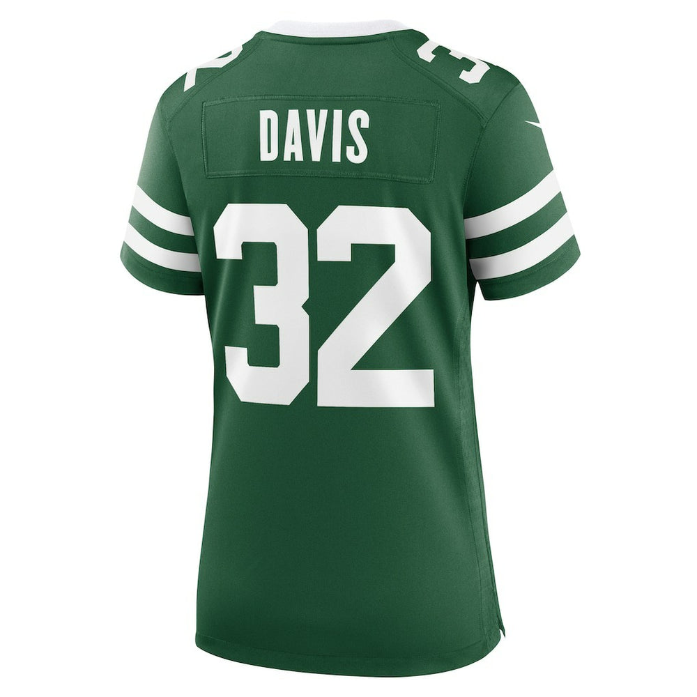 Isaiah Davis New York Jets Women's Game Jersey - Legacy Green - Nike