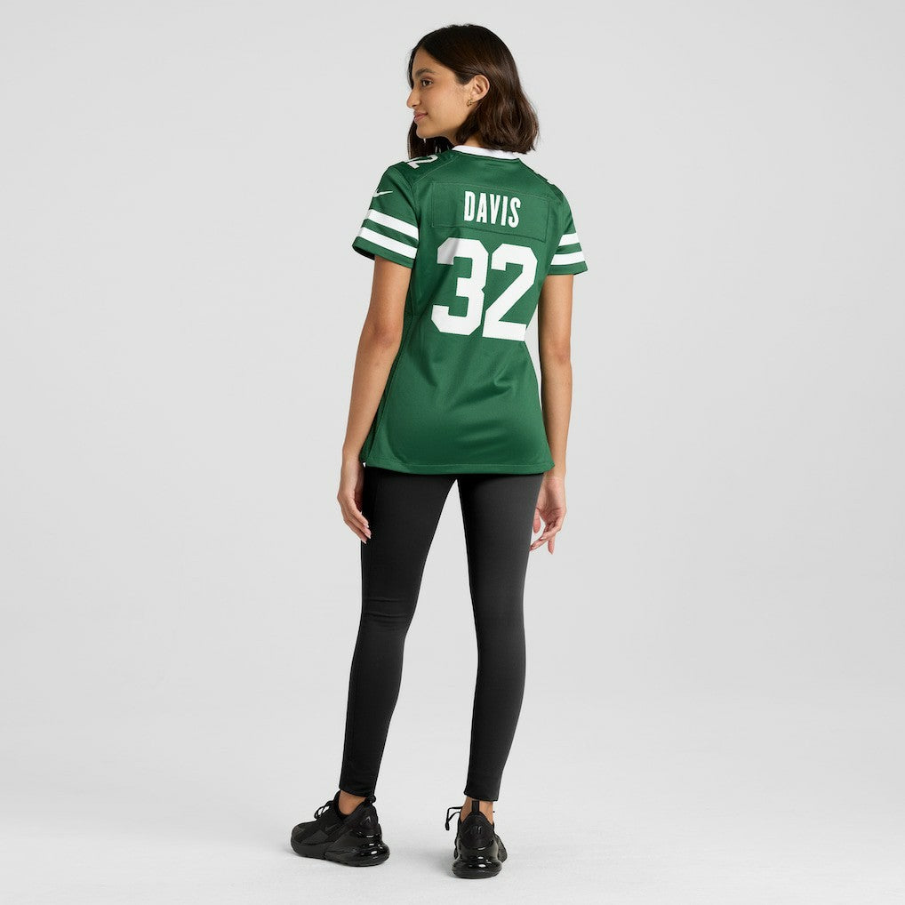 Isaiah Davis New York Jets Women's Game Jersey - Legacy Green - Nike