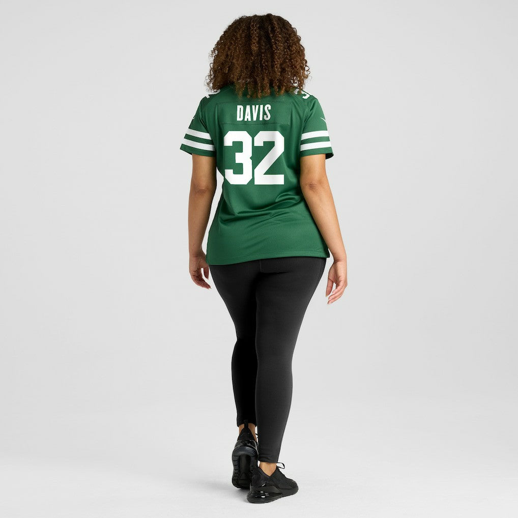 Isaiah Davis New York Jets Women's Game Jersey - Legacy Green - Nike