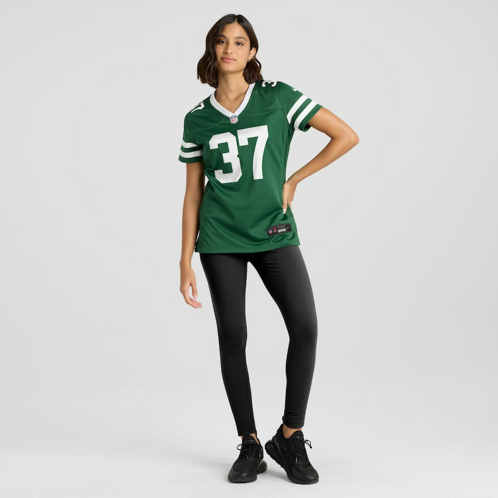 Qwan'tez Stiggers New York Jets Women's Game Jersey - Legacy Green - Nike