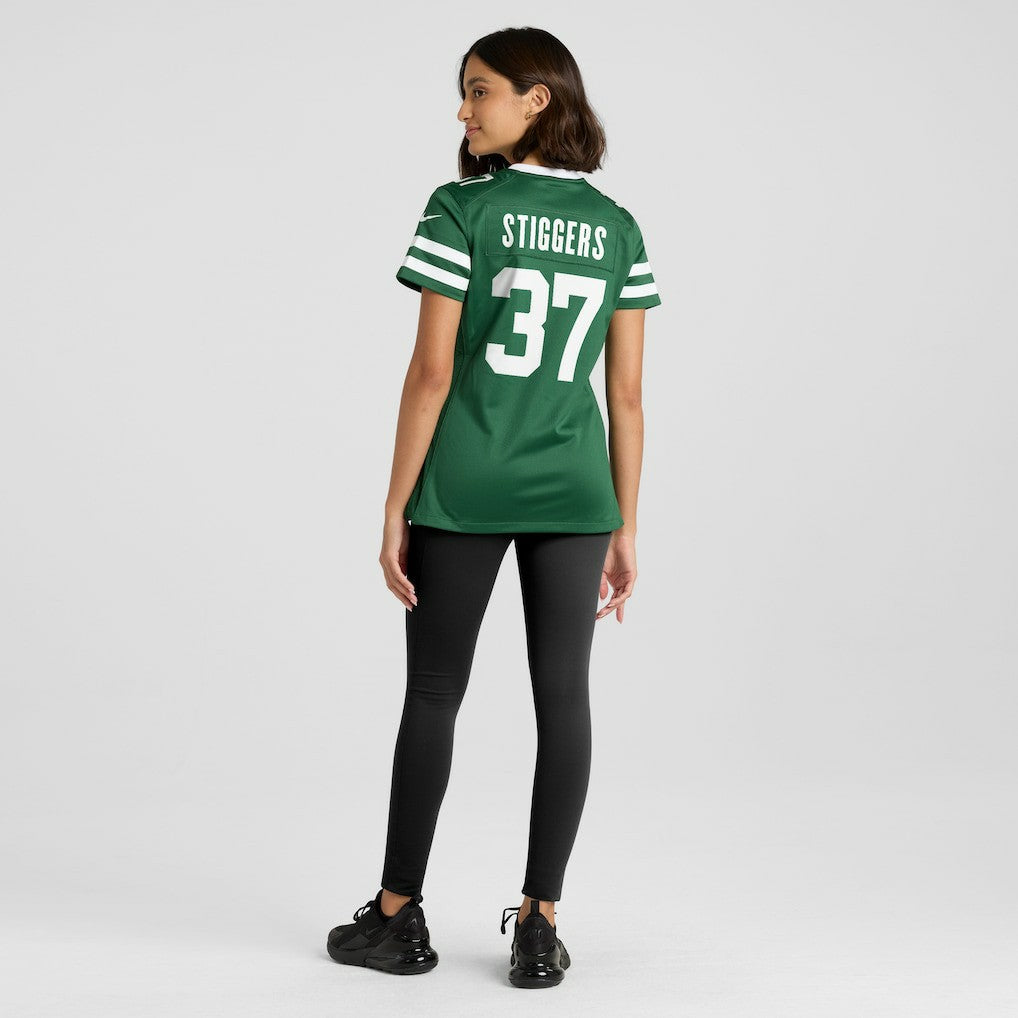 Qwan'tez Stiggers New York Jets Women's Game Jersey - Legacy Green - Nike
