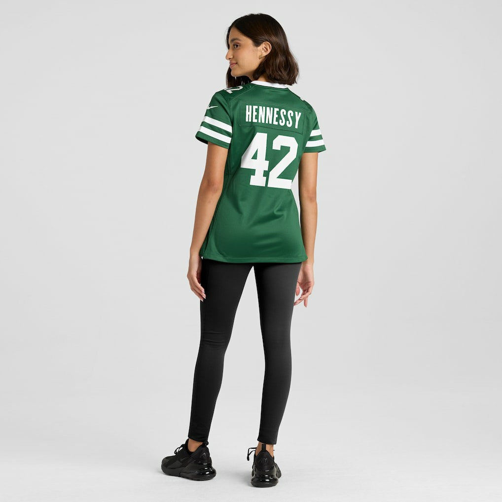 Thomas Hennessy New York Jets Women's Game Jersey - Legacy Green - Nike