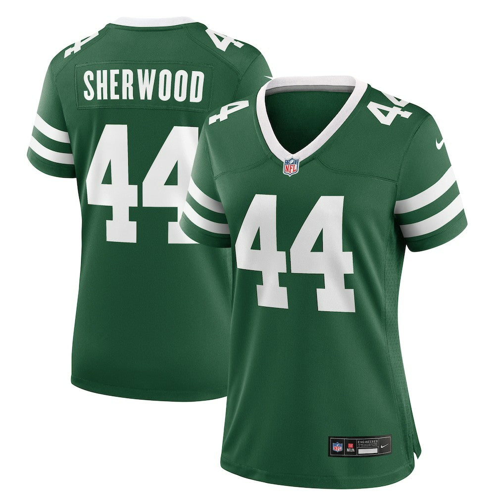 Jamien Sherwood New York Jets Women's Game Jersey - Legacy Green - Nike