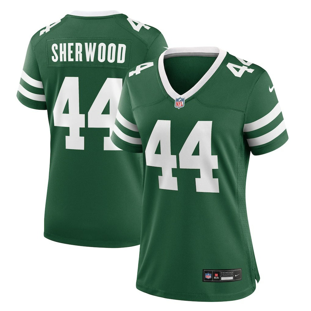 Jamien Sherwood New York Jets Women's Game Jersey - Legacy Green - Nike