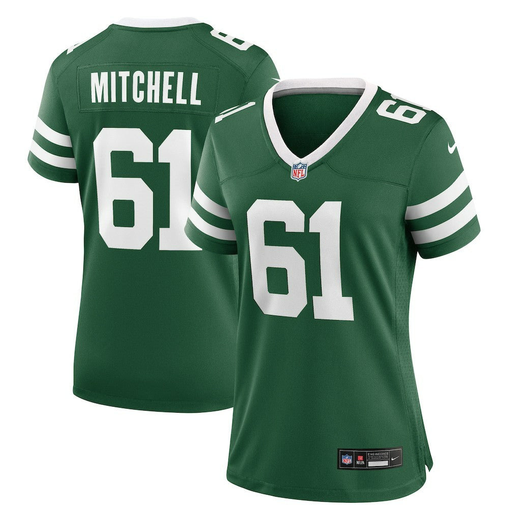 Max Mitchell New York Jets Women's Game Jersey - Legacy Green - Nike