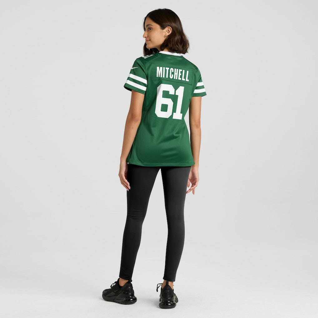 Max Mitchell New York Jets Women's Game Jersey - Legacy Green - Nike