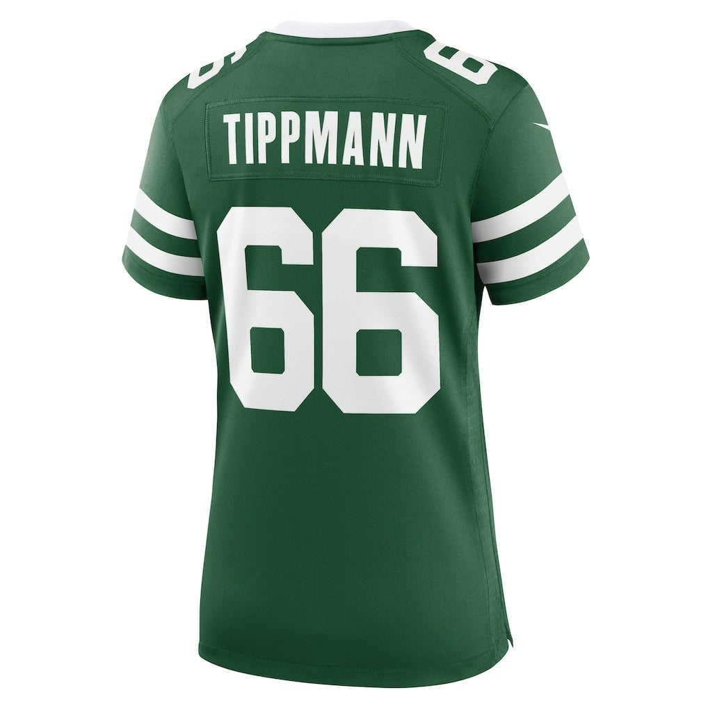 Joe Tippmann New York Jets Women's Game Jersey - Legacy Green - Nike