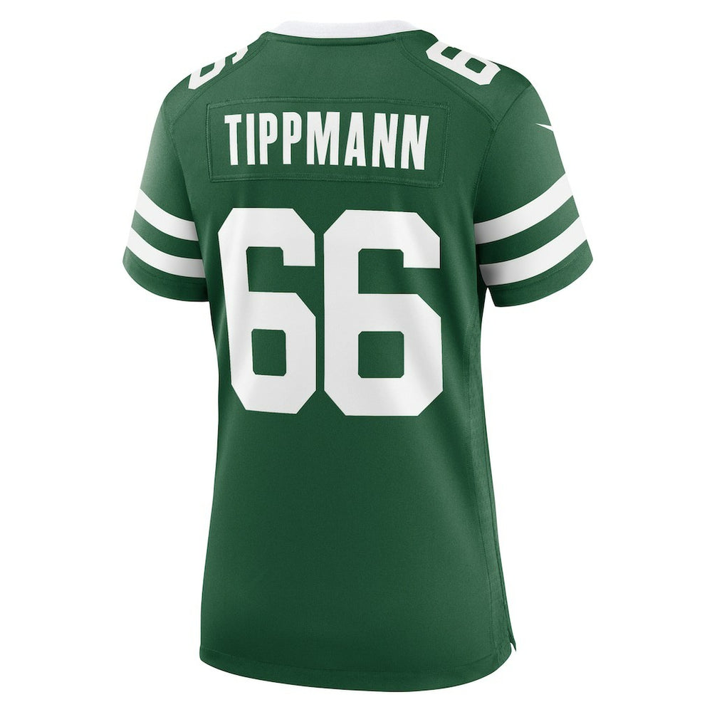 Joe Tippmann New York Jets Women's Game Jersey - Legacy Green - Nike