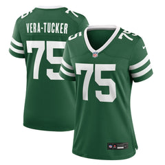 Alijah Vera-Tucker New York Jets Women's Game Jersey - Legacy Green - Nike