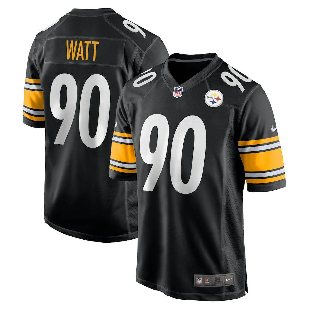 T.J. Watt Pittsburgh Steelers Game Jersey - Black - Nike