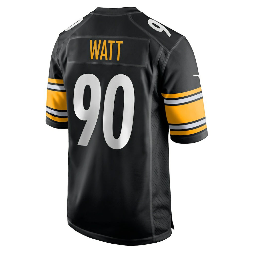 T.J. Watt Pittsburgh Steelers Game Jersey - Black - Nike