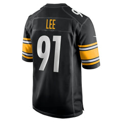 Logan Lee Pittsburgh Steelers Game Jersey - Black - Nike
