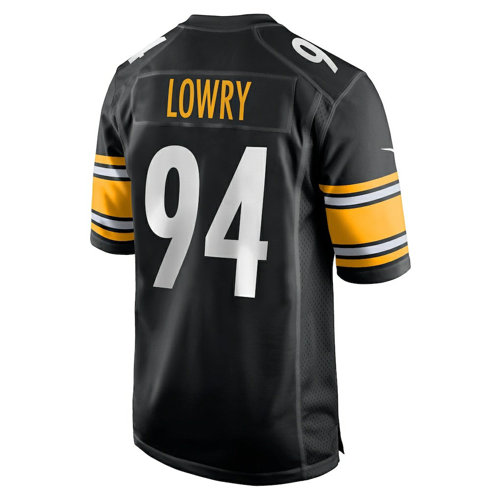 Dean Lowry Pittsburgh Steelers Game Jersey - Black - Nike