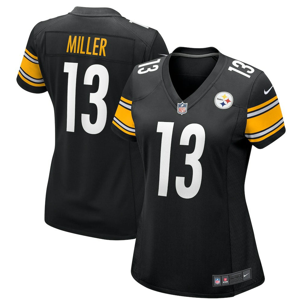 Scotty Miller Pittsburgh Steelers Women's Team Game Jersey - Black - Nike