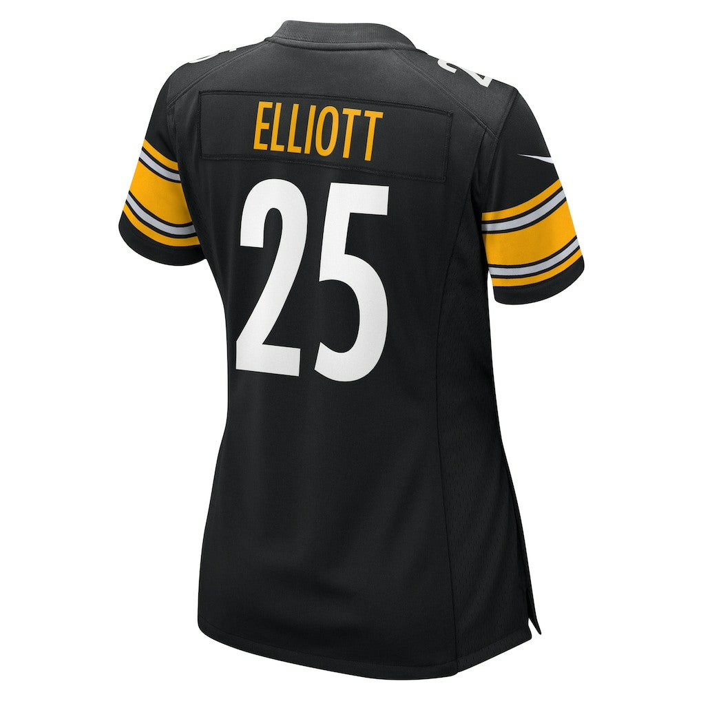 DeShon Elliott Pittsburgh Steelers Women's Team Game Jersey - Black - Nike