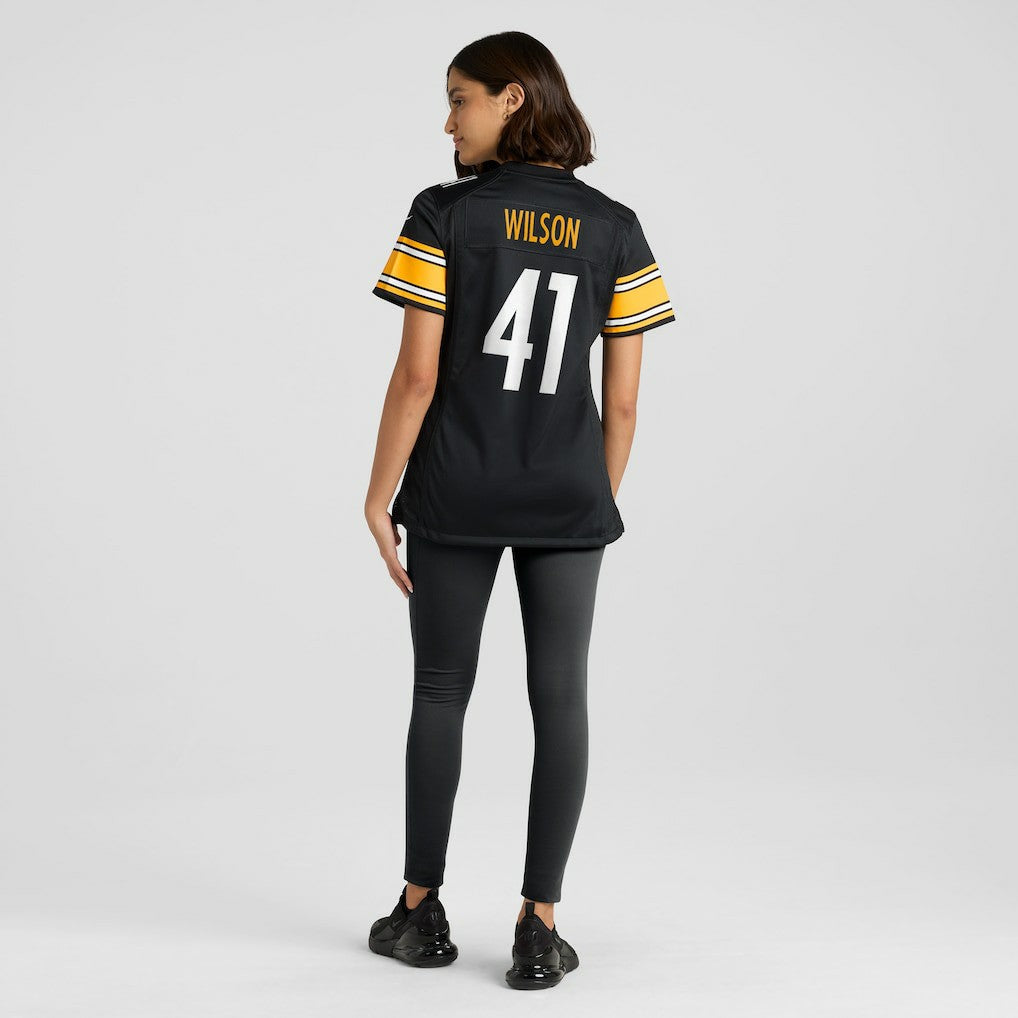 Payton Wilson Pittsburgh Steelers Women's Team Game Jersey - Black - Nike