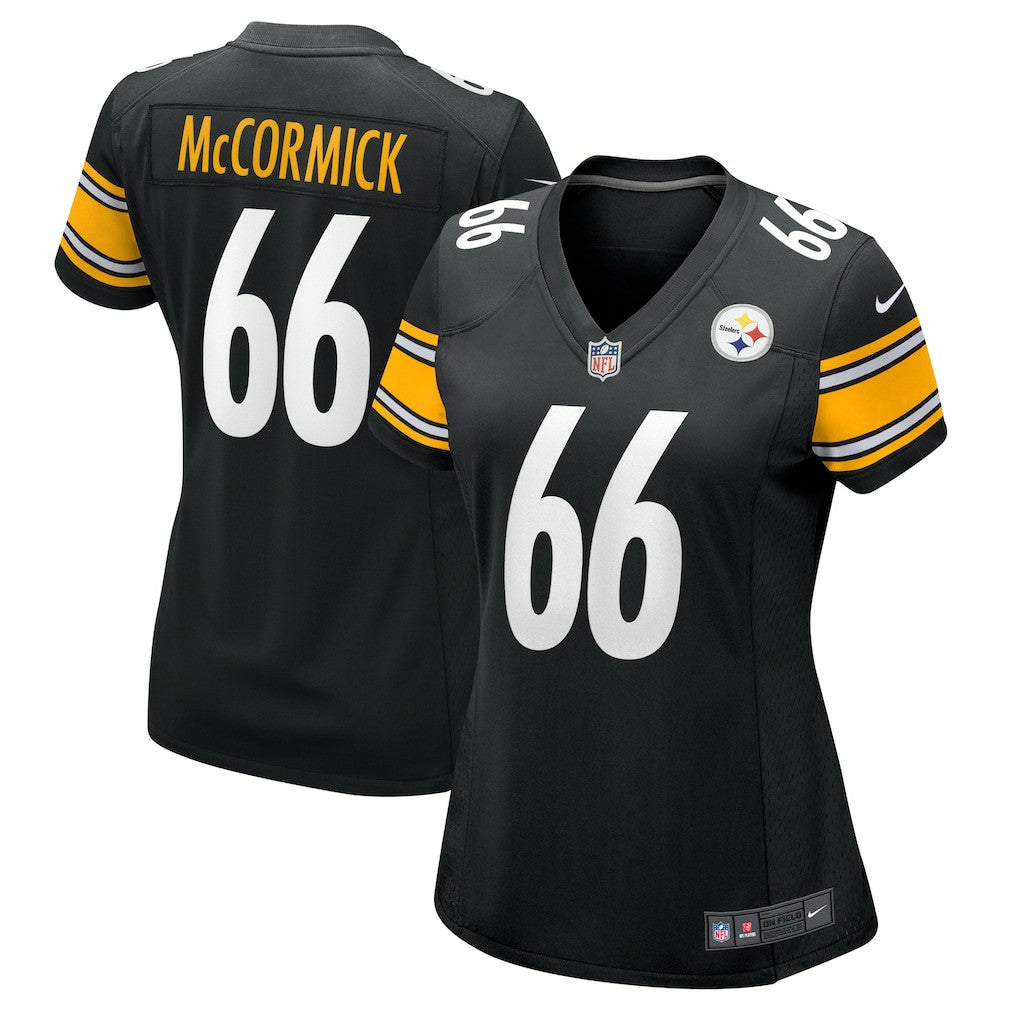 Mason McCormick Pittsburgh Steelers Women's Team Game Jersey - Black - Nike