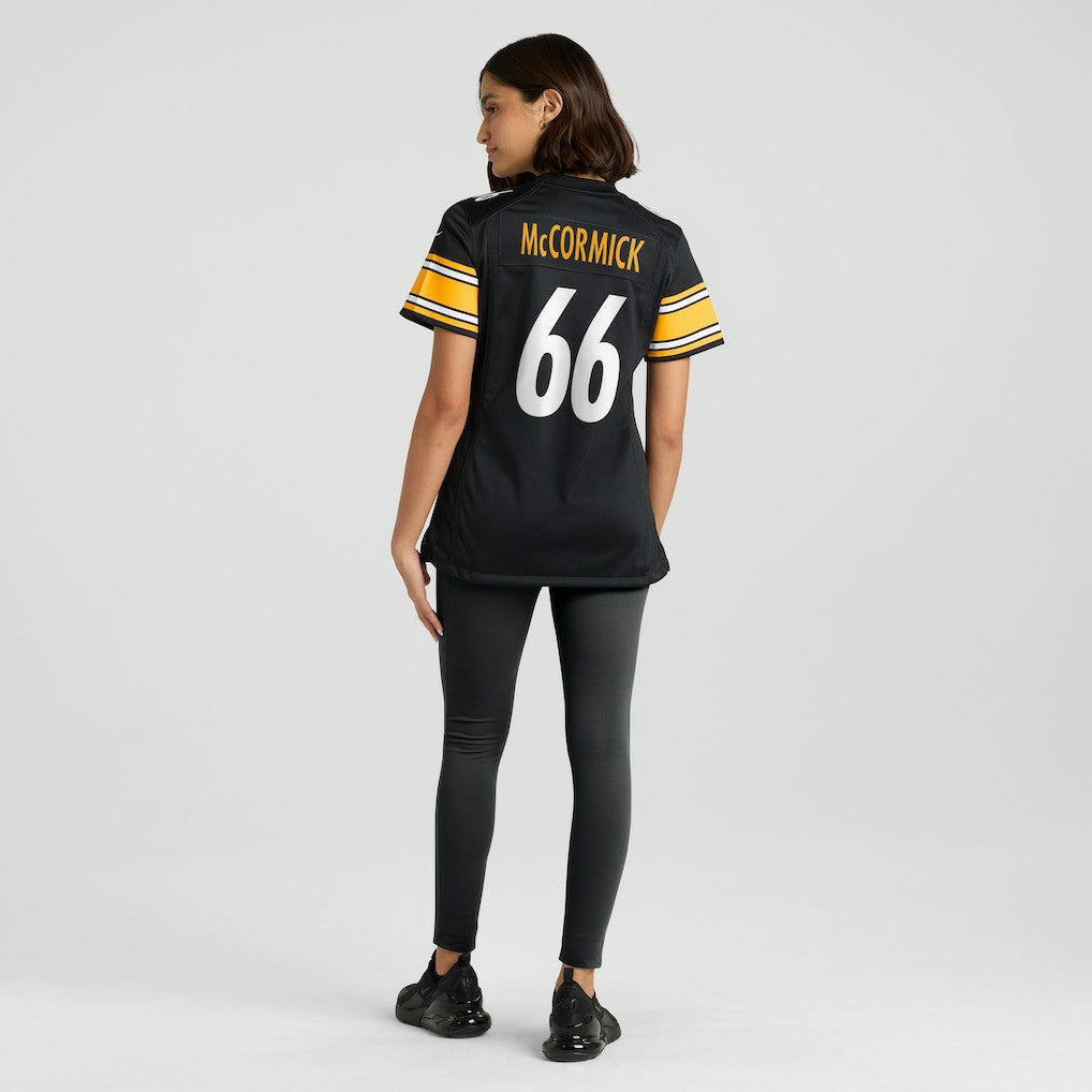 Mason McCormick Pittsburgh Steelers Women's Team Game Jersey - Black - Nike