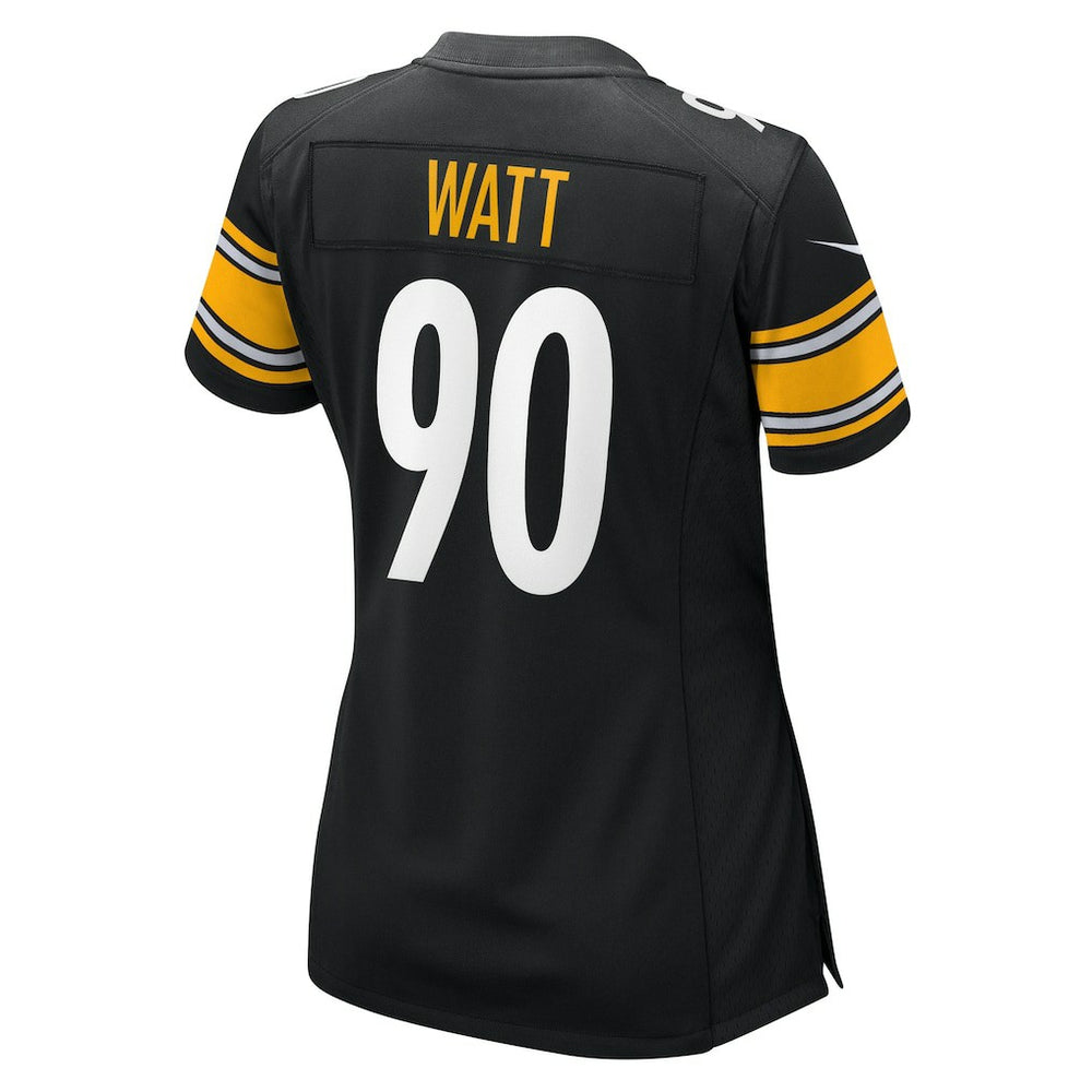 T.J. Watt Pittsburgh Steelers Women's Team Game Jersey - Black - Nike