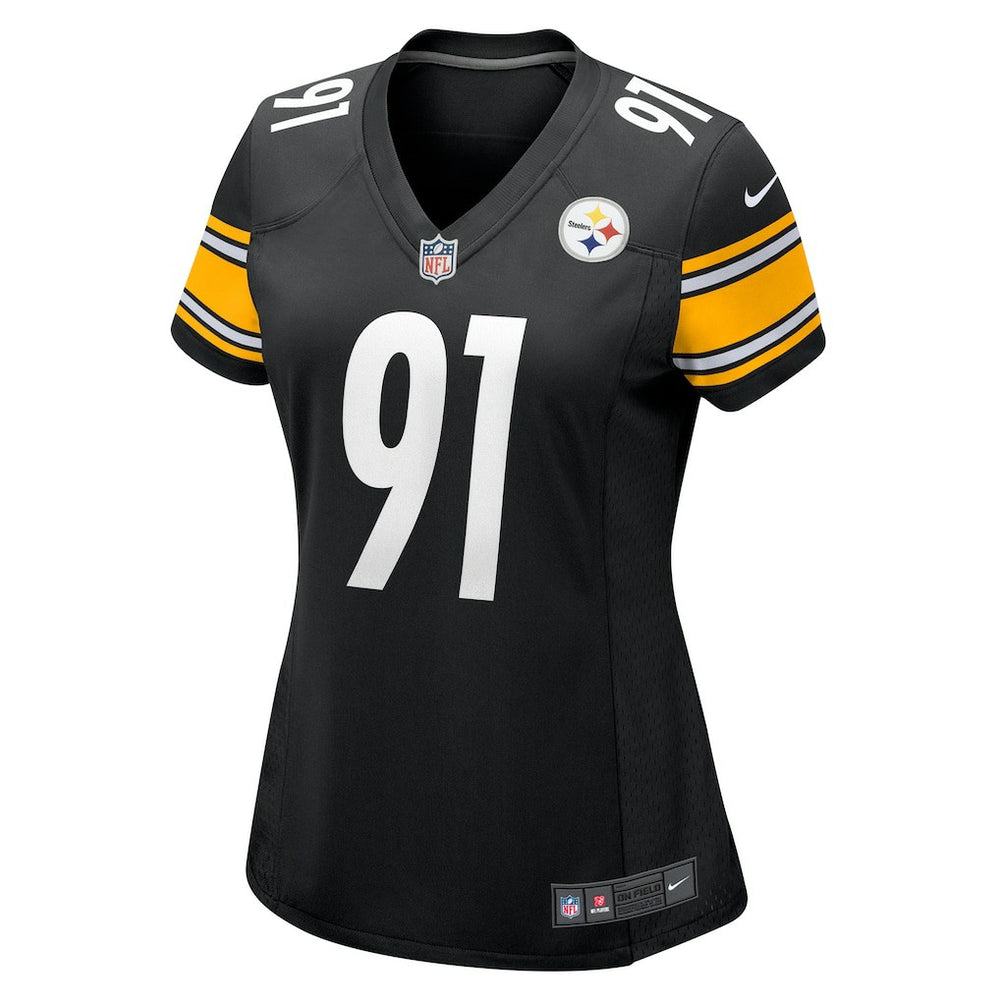 Logan Lee Pittsburgh Steelers Women's Team Game Jersey - Black - Nike