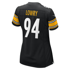 Dean Lowry Pittsburgh Steelers Women's Team Game Jersey - Black - Nike