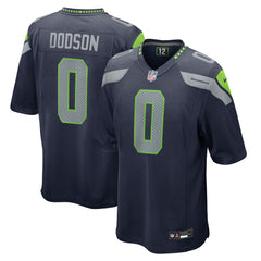 Tyrel Dodson Seattle Seahawks Game Jersey - College Navy - Nike