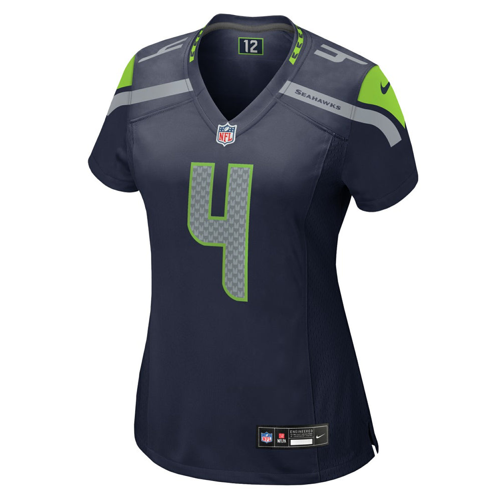 Michael Dickson Seattle Seahawks Women's Team Game Jersey - College Navy - Nike