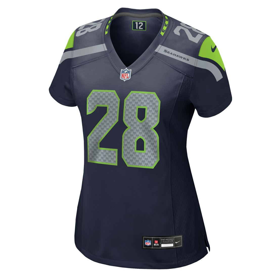 Nehemiah Pritchett Seattle Seahawks Women's Team Game Jersey - College Navy - Nike