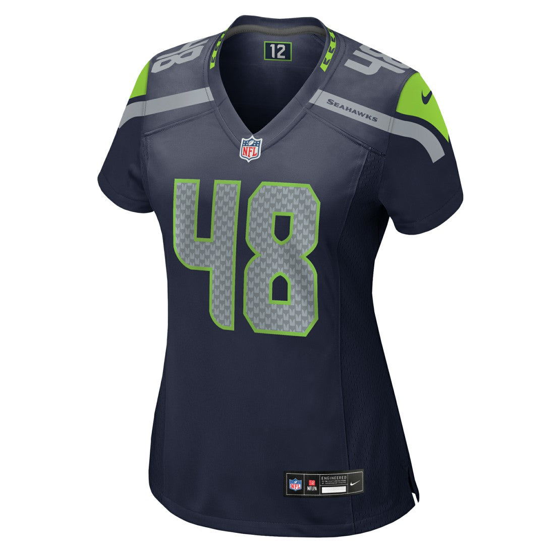 Tyrice Knight Seattle Seahawks Women's Team Game Jersey - College Navy - Nike