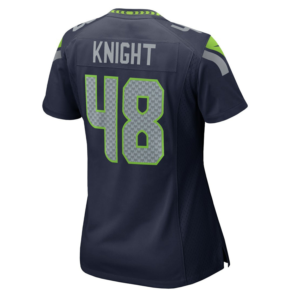 Tyrice Knight Seattle Seahawks Women's Team Game Jersey - College Navy - Nike