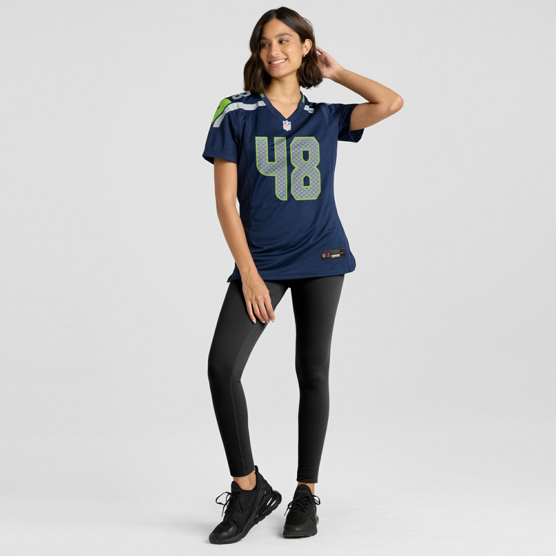 Tyrice Knight Seattle Seahawks Women's Team Game Jersey - College Navy - Nike