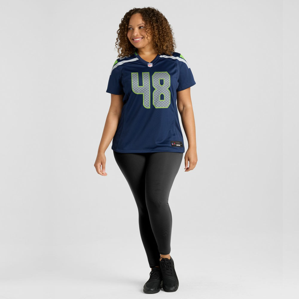 Tyrice Knight Seattle Seahawks Women's Team Game Jersey - College Navy - Nike