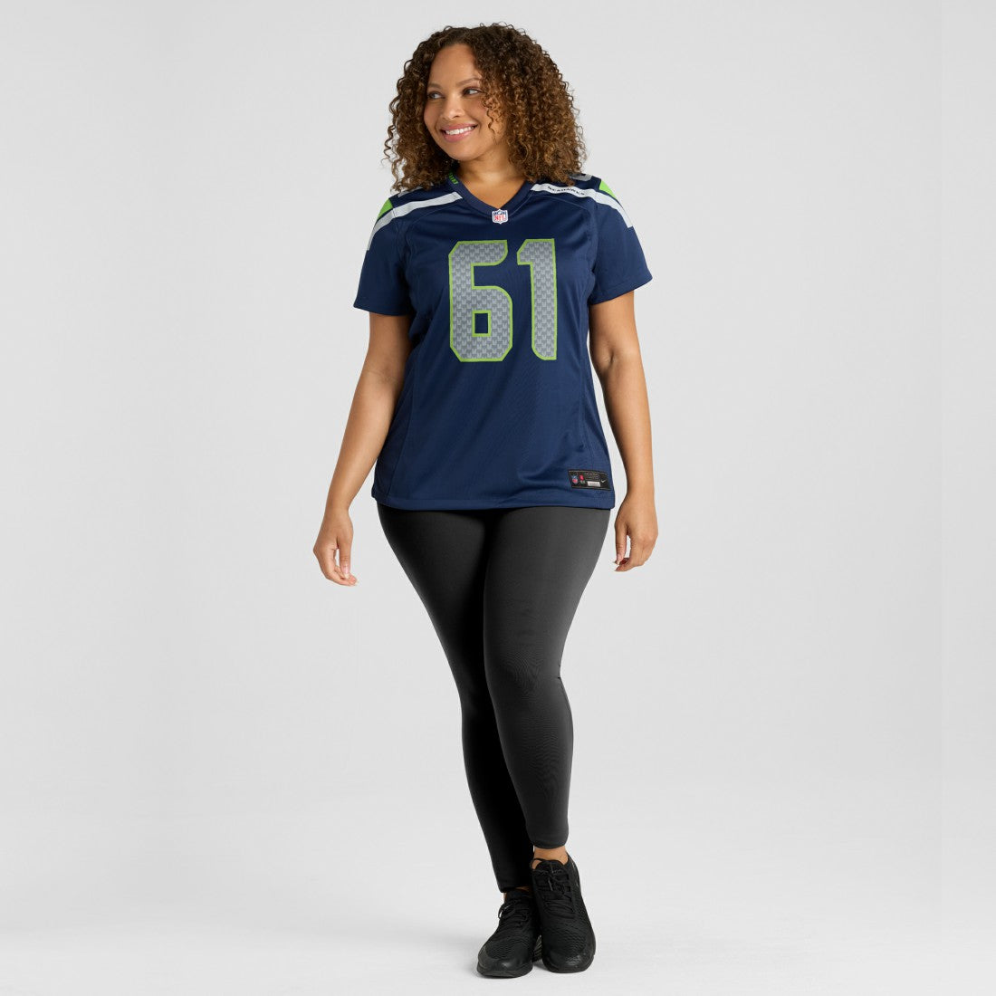 Jalen Sundell Seattle Seahawks Women's Team Game Jersey - College Navy - Nike