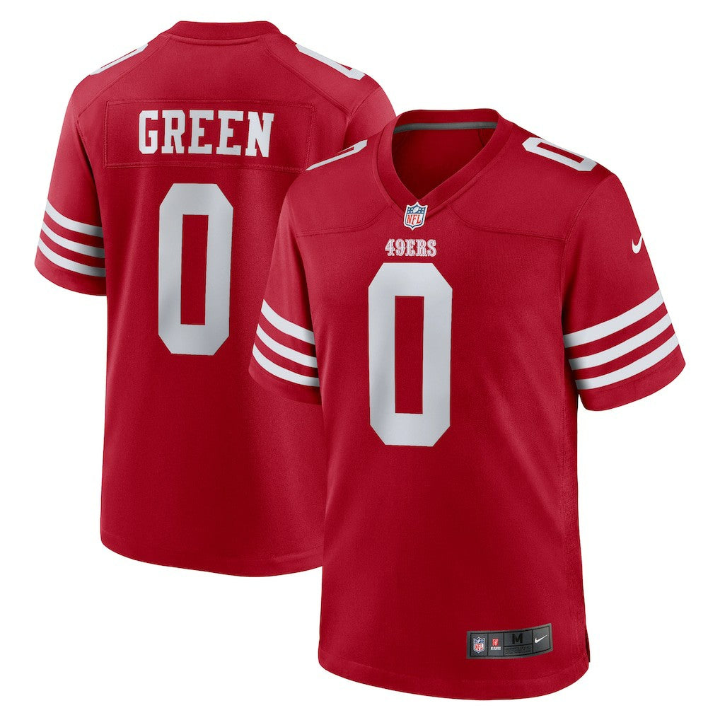 Renardo Green San Francisco 49ers Game Jersey - Scarlet - Nike